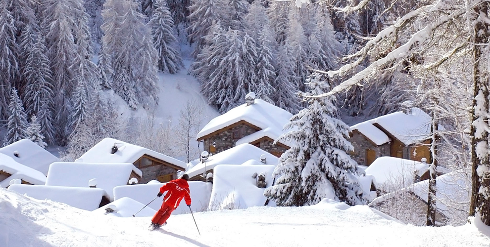 Natural ski Sainte Foy